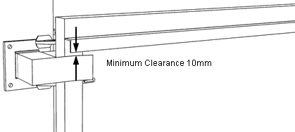 keeper minimum clearance