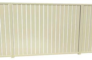 aluminium slat fencing